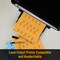 Avery Cable Labels, T-Style Self-Adhesive Cord Labels, 1.25" x 2", 8 Colors, Tear-Resistant Wire Labels, Laser/Inkjet and Handwrite-Compatible, 240 Wire Marking Labels Total (61542)